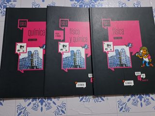 Libros de texto 3 Eso