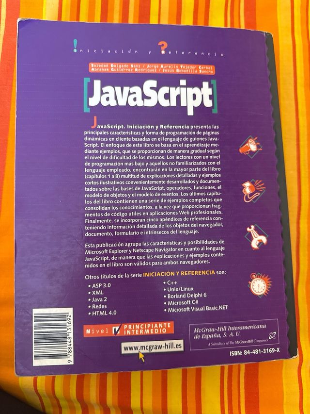 JavaScript: Iniciacion y Referencia (Spanish Edition)