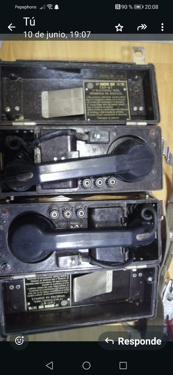 Telefoni militari antichi (4) 160€OFFERTA