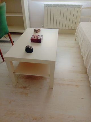 Mesa centro IKEA blanca