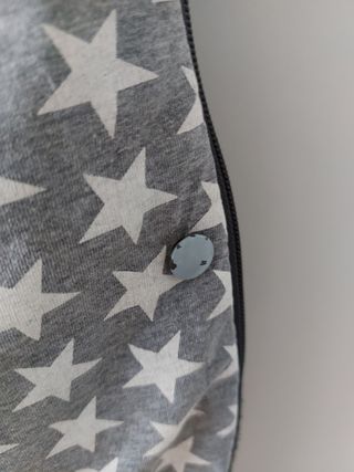 Saco silla paseo bebé - Estrellas grises