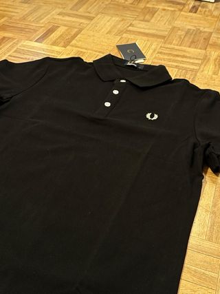 Polo Fred Perry - Negro