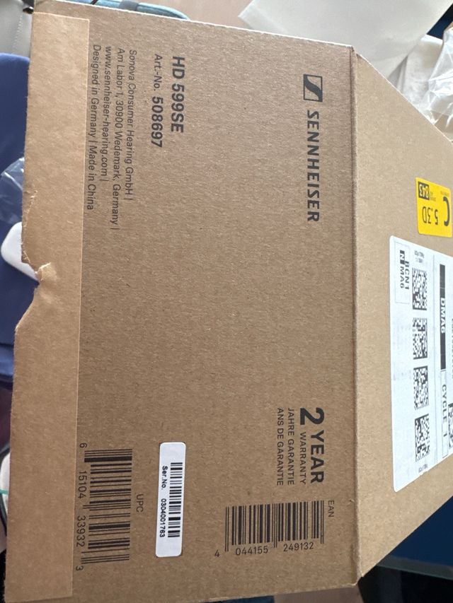 Sennheiser HD599SE - Cascos de estudio