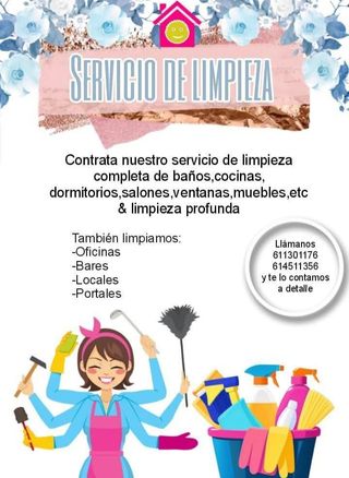 CONTRATA NUESTRO SERVICIO DE LIMPIEZA
LIMPIEZ