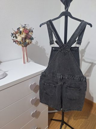 Peto vaquero gris talla 42