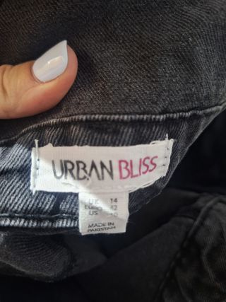 Peto vaquero gris talla 42