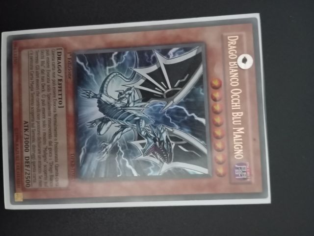 Yu-Gi-Oh! - 5 Carte Drago bianco Occhi Blu