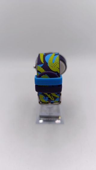 RELOJ PULSERA LACOSTE LC.46.4.47.2441 MORADO/VERDE