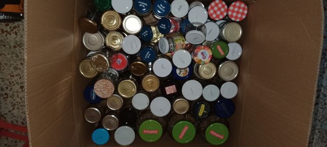 77 Tarros Cristal - Reutilizables