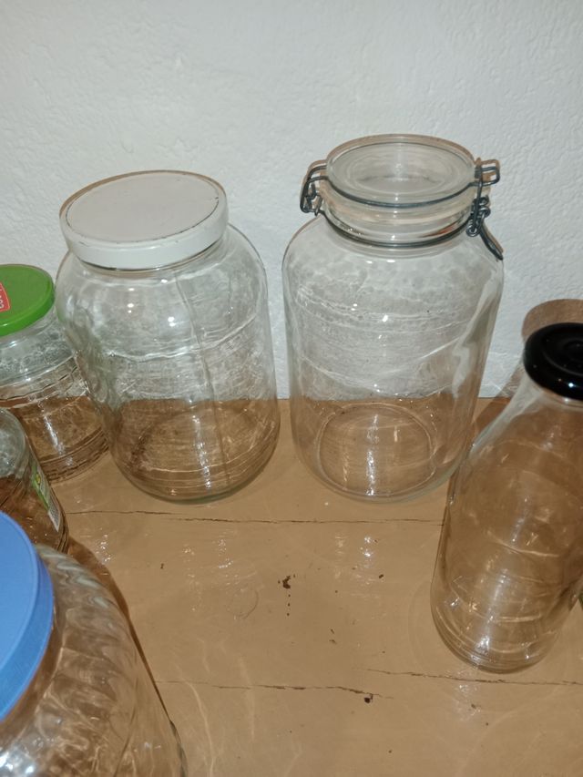 77 Tarros Cristal - Reutilizables