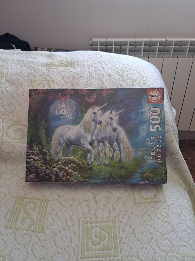 Puzzle 500 piezas Unicornios