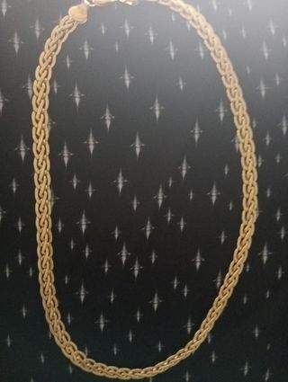 Cadena dorada 18k laminada