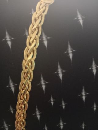 Cadena dorada 18k laminada