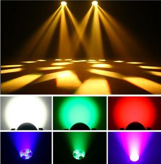 Cabeza Movil 7x40w Bee Eye wash beam DMX