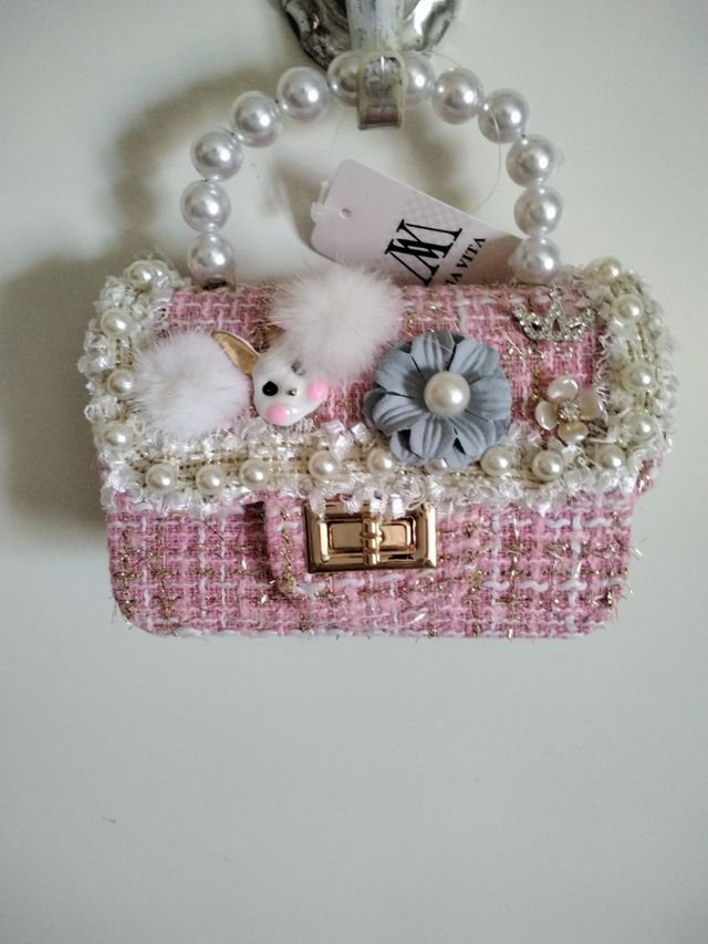 Bolso La Vita niña rosa