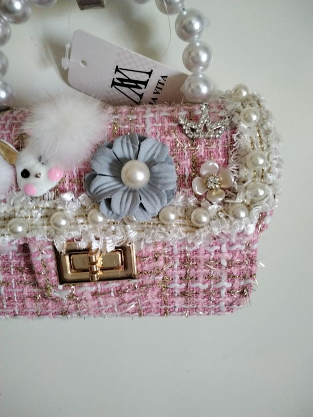 Bolso La Vita niña rosa