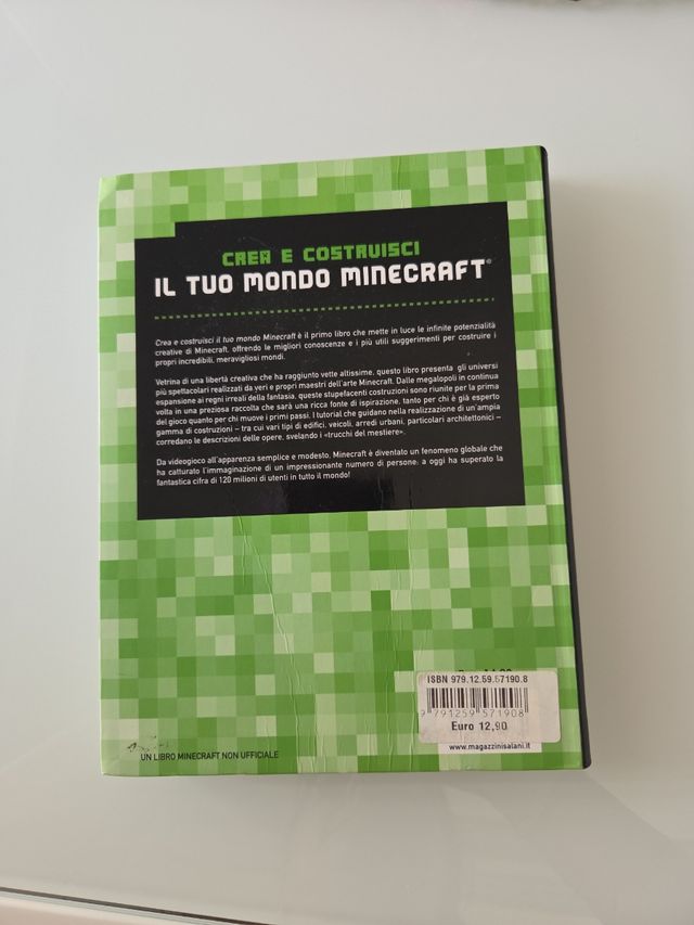 Libro Minecraft Crea e Costruisci