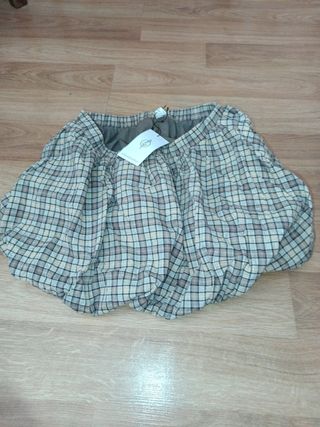 Falda pantalón Stradivarius S