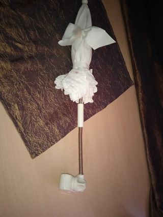 Parasol carrito bebé - Blanco