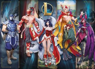 Puzzle League of Legends 1000 piezas