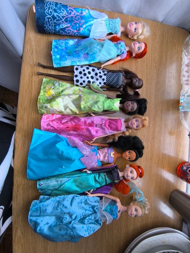 Muñecas Princesas DISNEY LEER BIEN LA DESCRIPCIÓN