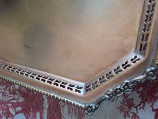 Vassoio Sheffield Royal Ascott vintage