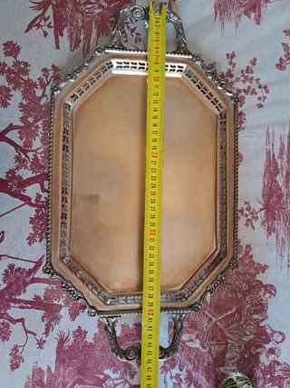 Vassoio Sheffield Royal Ascott vintage