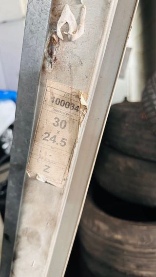 Puerta garaje metálica 300x250cm