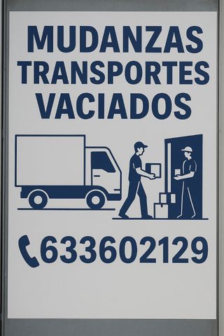 Mudanzas,trasportes y vaciados ECONÓMICOS.
