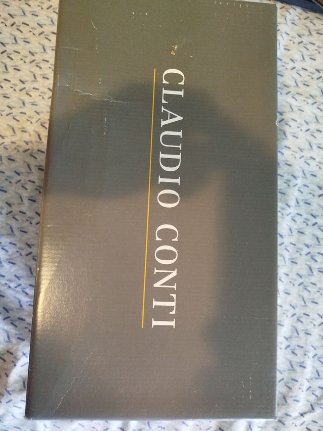 Zapatos Claudio Conti 43 negros