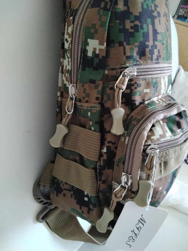Bolso bandolera cruzado camuflaje