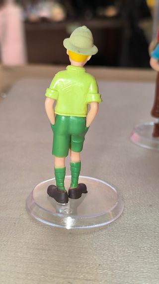 Figura Tintín en el congo