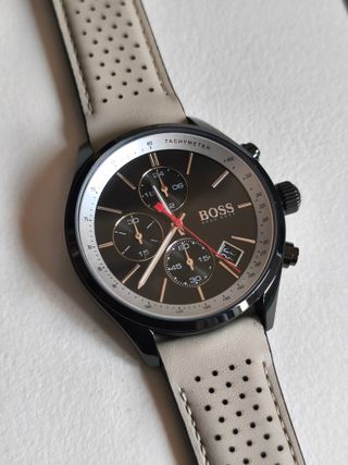 Reloj Hugo Boss negro y beige HB1513562