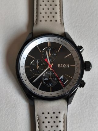 Reloj Hugo Boss negro y beige HB1513562