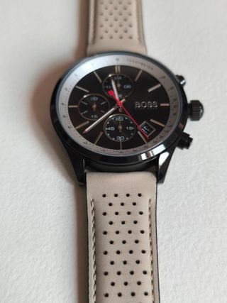 Reloj Hugo Boss negro y beige HB1513562