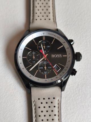 Reloj Hugo Boss negro y beige HB1513562