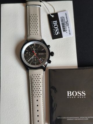 Reloj Hugo Boss negro y beige HB1513562