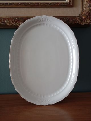 FUENTE/BANDEJA DE PORCELANA - SANTA CLARA, Spain