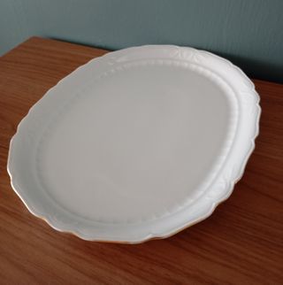 FUENTE/BANDEJA DE PORCELANA - SANTA CLARA, Spain