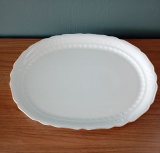 FUENTE/BANDEJA DE PORCELANA - SANTA CLARA, Spain