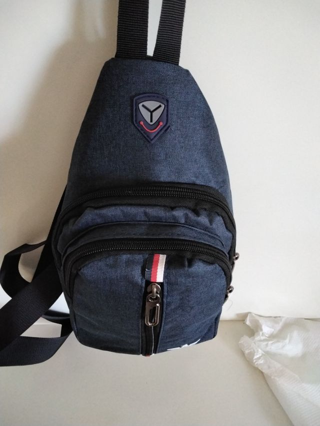 Bolso bandolera azul marino