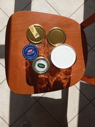 4 Barattoli Vetro Conserve