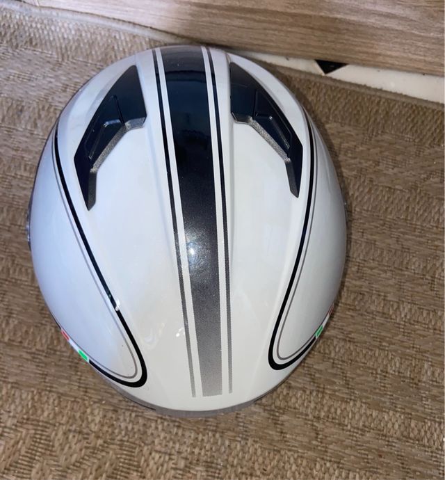 Casco moto xl Doble Visera