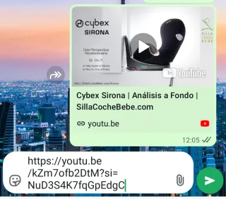 Cybex silla coche giratoria.