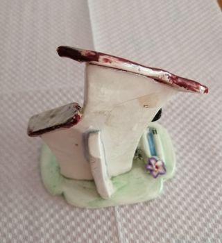 Casetta ceramica smaltata vintage