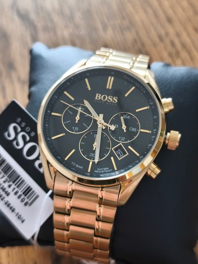 Reloj HB1513848 Hugo Boss metálico dorado amarillo