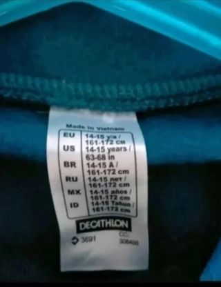 Chándal Decathlon niño azul marino