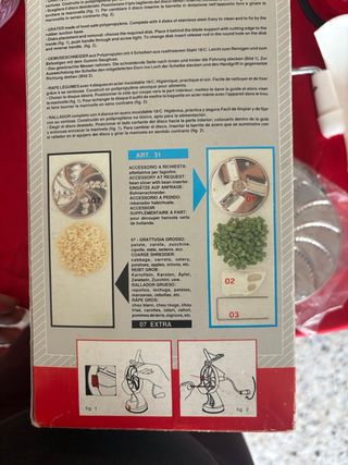 Tagliaverdura Super Shred vintage