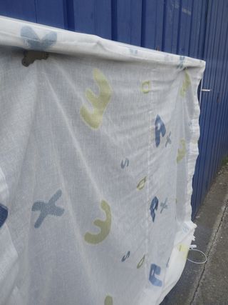 Cortina estor infantil - letras