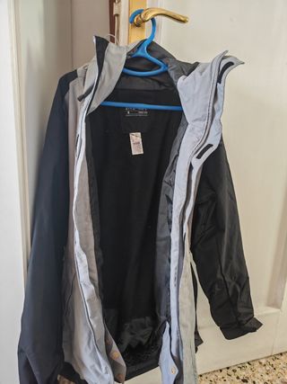 Chaleco nieve SNB 100 gris-negro.